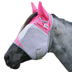 Cashel Pattern Crusader H. Fly Mask W/ Ears Standard by Hilason – Cowboy and equestrian accessories