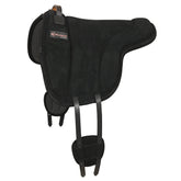 Hilason H. Bareback Saddle Pad Anti Slip Base Suede Leather Brown – by Hilason – Cowboy and equestrian accessories