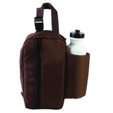 HILASON Water Bottle Horn Bag Brown Nylon Trail Saddle Pouch With by Hilason – Cowboy and equestrian accessories