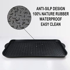 Rubber Small Boot Tray for Entryway