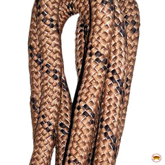 9 Feet Hilason H. Riding Nylon Round Lead Rope Brown – Hilason