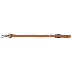 1/2 In X 18 Hilason H. Leather Back Cinch Connector Strap W/ Snap –