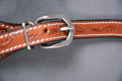 Bar H Equine American Leather Spurs Straps for Adults Western Womens Spur Horse Riding Barrel Racing Show and Rodeo Strap