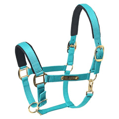 Medium HILASON W. H. Top Grade Nylon Comfortable & Flexible Halter – by Hilason – Cowboy and equestrian accessories