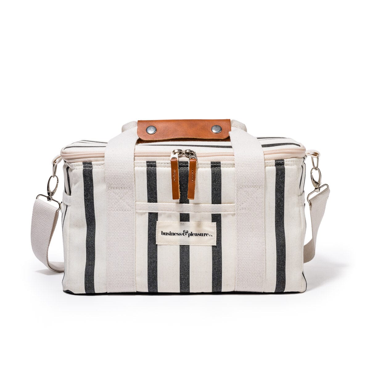 The Premium Cooler Bag - Monaco Black Stripe