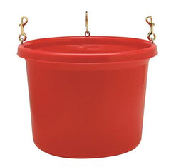 FEEDER/TUB, ROUND RED, 30 QT