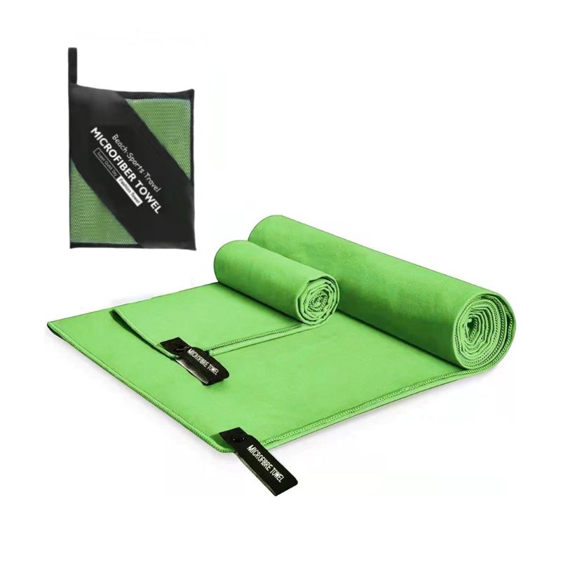 Quick-Dry-Microfiber-Towel-green