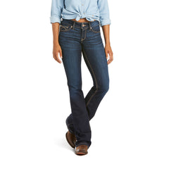 Ariat Women's R.E.A.L. Mid Rise Arrow Fit Jocelyn Boot Cut Jean